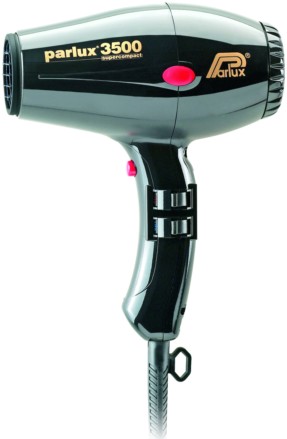Parlux Friseur-Haartrockner 3500 Supercompact in schwarz
